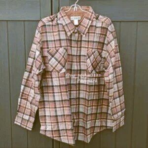 *๐ฅ๐ฒ๐ท๐ฝ๐ช๐ฐ๐ฎ ๐๐๐๐๐๐ Flannel Shirt XL Orange/Brown